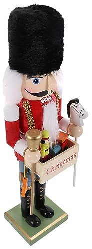 Alipis Décoration Casse Noisette Traditionnelle Figurine Soldat pour Noël Ornement de Table pour Maison Restaurant Décor Original et Robuste