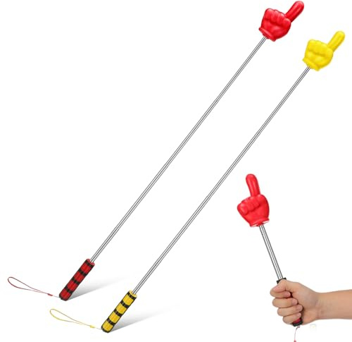 UTHCLO 2 St Justerbara Pekpinnar för Lärare med Mjuka Handtag för Klassrum och Presentationer Teleskopisk Design för Användning och Enkel Hantering