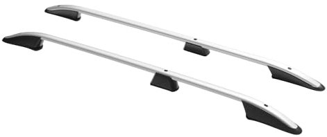 Dachreling Dachgepäckträger für VW Transporter T5 2003-2015 L1 Kurzer Alu Silber