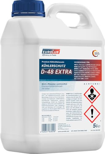 EUROLUB 836005 Kühlerschutz D-48 Extra, 5 Liter