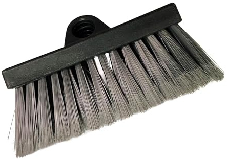 DocaPole Soft Bristle Scrub Brush and Deck Brush Extension Pole Attachment | Long Handle Scrub Brush and Car Wash Brush for House Siding, Deck, Car, Truck, RV and More (Telescopic Pole Not Included)