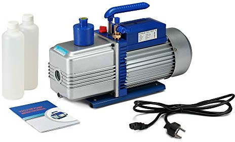 Melko Vakuumpumpe Unterdruckpumpe 2-stufig 10CFM für Klimaanlage 745 Watt