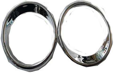 Car Fog lamp Cover,1 Pair Left and Right Paste Sturdy Car Fog lamp Cover,car Parts,for Renault Kadjar 2016-2020
