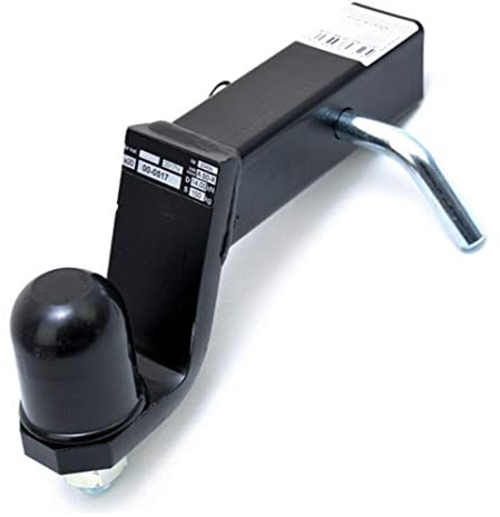 XIMPLIO AHK-Einschub US-Adapter für US-Fahrzeuge Vierkantrohraufnahme (Receiver) 2 Zoll - 51x51 mm (Höhe -20 mm)