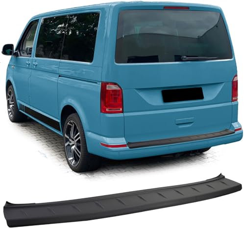 ABS Ladekantenschutz Stoßstange Schwarz für VW Bus T5 T6 mit Heckklappe