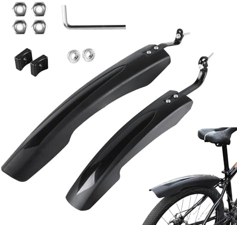 Parafango Mtb, Parafango per Bici - Parafanghi per pneumatici da ciclismo a sgancio rapido,Parapioggia, parafanghi anteriori/posteriori, paraspruzzi per pneumatici posteriori, parafanghi per ghiaia pe