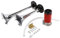 FreeTec, clacson ad aria compressa, 150 dB, 12 V, tromba doppia, clacson ad aria con compressore per moto, camion, auto, barche