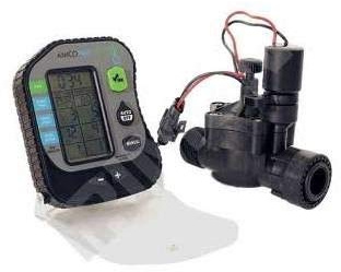Programador a batería para riego RAIN AMICO PRO 1 con electroválvula estanca IP68