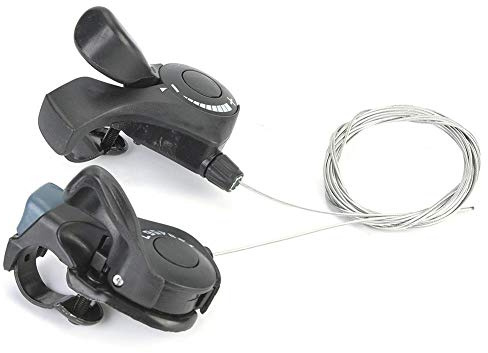 1 Pair Bicycle Thumb Gear Shifter, Thumb Gear Shifter, Shift Lever, Folding Bike for Road Bike City Bike Mountain Bike