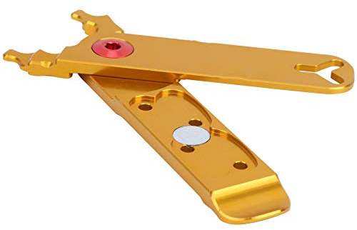 Keenso Fahrrad Kettenzange, Fahrrad Aluminiumlegierung Kettenglieder Zange Kettenzange Schnellverschluss Fahrrad Ventil Entfernungswerkzeug
