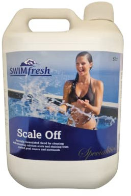 5lt Scale Remover for Slatted Swimming Pool Pool Covers, Tile Bands and Surrounds