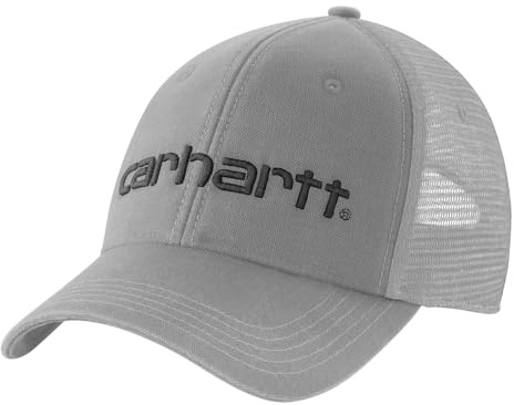 Canvas Mesh-Back Logo Graphic Cap