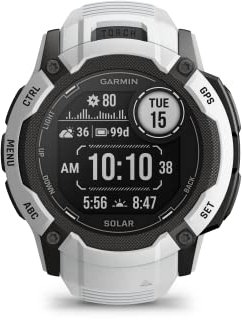 Garmin [renewed] Instinct 2X Solar – GPS-Smartwatch mit unendlicher Akkulaufzeit im Smartwatch-Modus, über 40 Sport-Apps, Smart Notifications, Trainingszustand, Schlafanalyse [Generalüberholt]