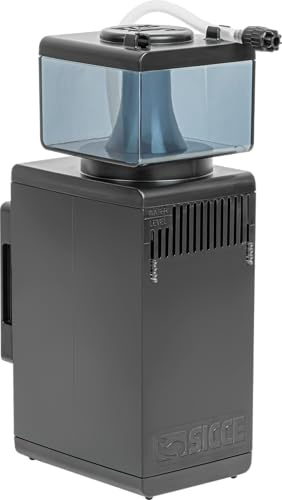 Sicce Shark Nano - Scubetto proteico per acquari di acqua salata da 300 a 80 galloni, pompa ultra silenziosa, regolabile, compatta, piccolo acquario marino