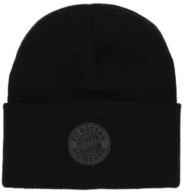 FC Bayern München I Strickmütze I Beanie I Unisex I Erwachsene I Schwarz