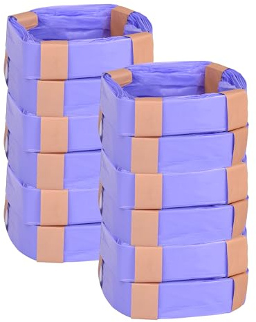 12 Stück Nachfüllbeutel Katzenstreu Nachfüllfolie für Litter Locker Nachfüllkassette Nachfüllbehälter für Katzenstreu Nachfüllfolie Katzeneimer für Litter Locker LittyCat Nachfüllkassette