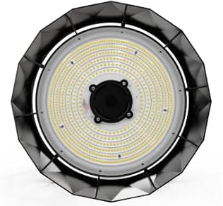EINLICHT LED-Hallenstrahler UFO-Diamond 150W | 19.500 Lumen | 4000K Neutralweiß | IP65 spritzwassergeschützt | IK08 stoßfest | 120° Abstrahlwinkel | Industriebeleuchtung für Lagerhallen & Werkstätte