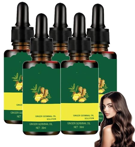 7 Days Hair Growth Oil, Haarserum für Haarwachstum, Hair Loss Treatment, Reduziert Haarausfall, Reduziert Haarausfall, Fördert das Haar, Haarwuchsspray Serum für Frauen und Männer (5PC)