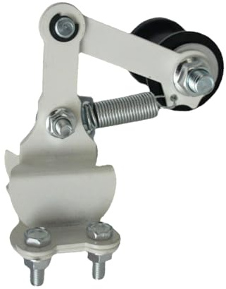 Rodillo tensor de cadena: Guía ajustable robusta, diseño fiable y resistente al desgaste, estructura compacta | Herramienta de reparación de tensor para mantenimiento de cadena de moto, ATV, Motocross