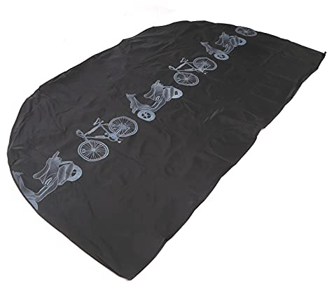 Domary Copribici Coprimoto Copribici Impermeabile Protezione UV Antipolvere per Uso Esterno 195x110 Cm