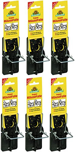 6 x Neudorff Sugan MäuseFalle