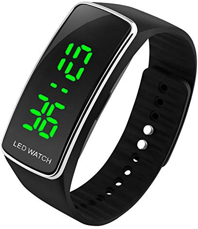 UEOTO Kids Digital Watches, Boys Girls Waterproof Outdoor Sports Watches, Teenagers Childrens Electronic Digital Sport Wrist Watch with LED Backlightand