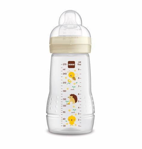 Istruzioni in Lingua Straniera - Mam Biberon Easy Active Baby Bottle A133 – Biberon con Tettarella in Silicone, per Bambini a Partire da 2 Mesi, 1 Pezzo, Sistema di Sterilizzazione in 3 Min, Neutro