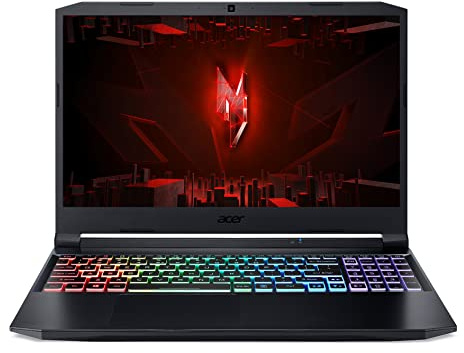 acer Nitro 5 (AN515-45-R8YD) Gaming Laptop | 15, 6 FHD 144Hz Display | AMD Ryzen 7 5800H | 16 GB RAM | 1 TB SSD | NVIDIA GeForce RTX 3080 | Windows 11 | QWERTZ Tastatur | schwarzrot