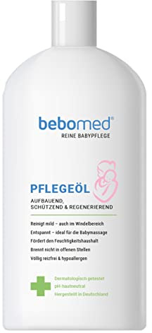 bebomed® Pflegeöl Kinderpflege (265ml) | sanfte Babypflege | MCT-Öl