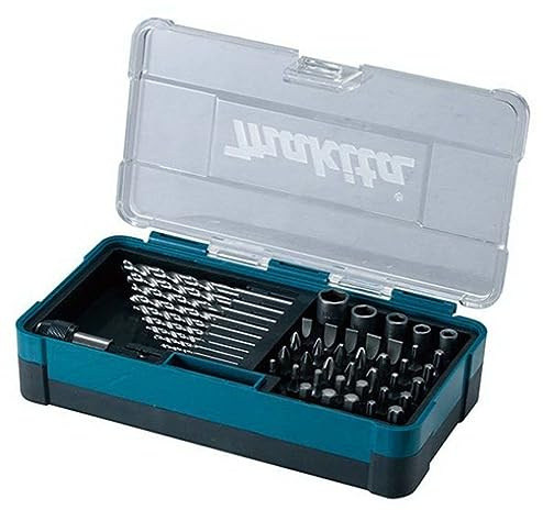 Makita Drill with Screwdriver and Socket (48 Pieces Set)