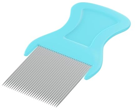 Head Hunters Natural Lice Products Metal Professional Basic Lice Comb for Kids and Adults - Nit and Lice Removal Comb for Head Lice, Super Lice, Nits, and Eggs Removal from Hair - Head Hunters