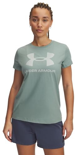 Under Armour Live Sportstyle Graphic-T-Shirt für Damen, Kurzarm, Rundhalsausschnitt, Klein