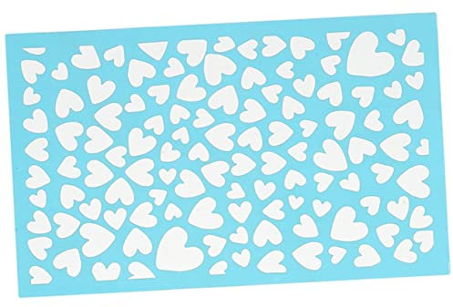 HAPINARY Siebdruckschablone Für Polymer Clay Abwaschbare Netzvorlage Wiederverwendbare Tonschablone Schablone Zum Basteln Hochwertigem Polyester Einfach Zu Verwenden Und Platzsparend