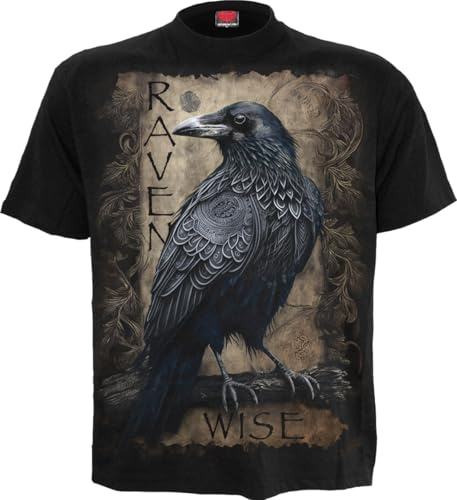 Spiral - Raven Wise - T-Shirt Black