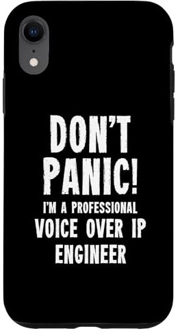 Custodia per iPhone XR Ingegnere Voice Over IP