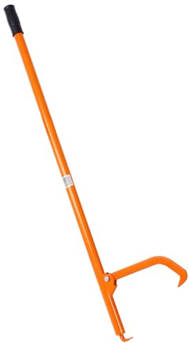 Cant Hook for Logs, 48in Log Roller Tool with Retractable 14in Opening, Secure Log Lifter with Steel Hook and Ergonomic Handle, Durable Logging Equipment for Easy Wood Handling, Premium Forestry Tool