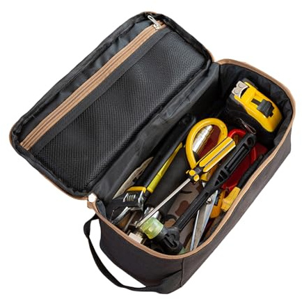 Lexsyn Sac de rangement pour ustensiles de cuisine de camping | Sac de rangement pour accessoires de cuisine de camping | Sac de rangement étanche pour ustensiles de cuisine, pique-nique, road trips