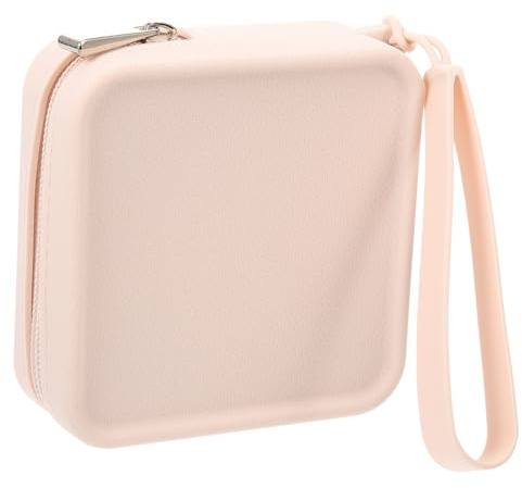 SOPOTUTU Kompakte Silikon Kosmetiktasche Mit Handgelenkschlaufe Tamponbeutel Und Aufbewahrung Für Damenbinden Und Kleine Gegenstände Tragbare Periodentasche Mit Hautähnlicher Oberfläche Für
