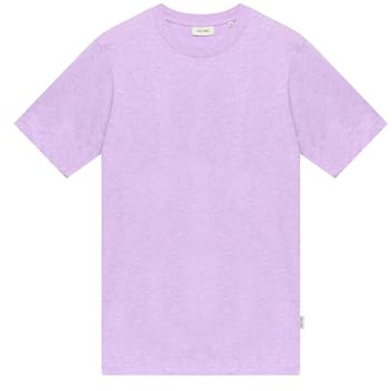Dilling Organic Cotton T-Shirt for Women, Heather Lilac, 10