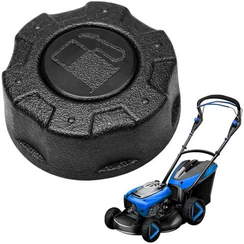 Tankdeckel für Rasenmäher, Tankdeckel für Rasenmäher Durchmesser 55mm | Kompatibel mit 411919 PRO 140/QSS OHV, PRO 160, Tankdeckel für Benzinrasenmäher Ersatzteile Ersetzen 1708700940001