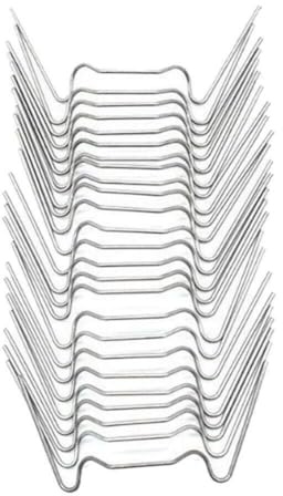 25pcs Greenhouse Glazing Clip, Stainless Steel Greenhouse Window Clips Glass Pane Fixings Clips for Fixing Shed Windows/Glass