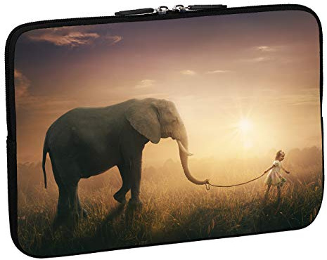 Pedea Design surfplatta PC väska 15,6 tum Elefant