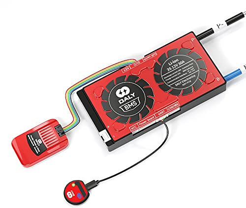 DALY Smart BMS 3S 12V 30A con módulo paralelo 1A y función de comunicación inteligente CAN Bluetooth BMS para baterías de litio 18650 de 3,7 V, almacenamiento de energía en el hogar