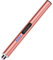 Candle Lighter Electric USB Rechargeable, Long Lighter Electronic Rechargeable for BBQ, Camping, Hiking, Candles (Rose Gold)
