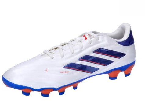 adidas Copa Pure 2, Orologio Unisex-Adulto, Ftwr White Lucid Blue Solar Red, 42 2/3 EU