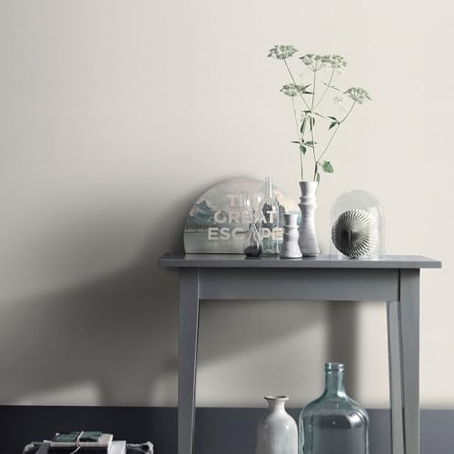 Vliestapete Elle Leinen Optik Uni Textil Struktur Creme Weiß 10444-01