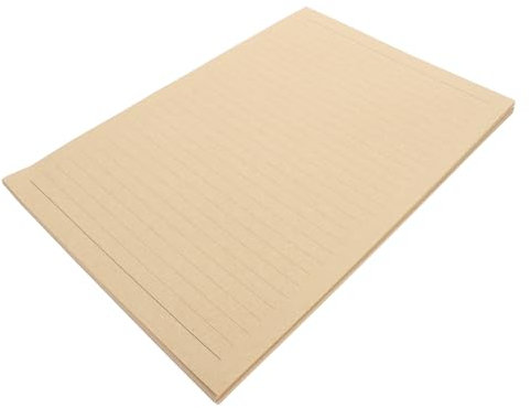 LALAFINA Retro-briefschreibset 50 Blatt Kraftpapier Liniert Briefpapier Handschriftpapier Für Schreibwaren Schreibpapier Für Büro Vintage-briefpapier