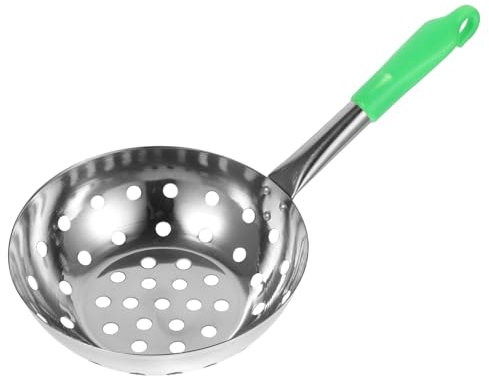 Zerodeko Nudelsieb Mit Ergonomischem Griff Küchenwerkzeug Für Abtropfen Von Gemüse Und Meeresfrüchten Leicht Und Handlich Für Heiße Flüssigkeiten