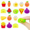 Cuackamily 16 Pcs Mochi Squishy Jouets, Jouets Mous à Presser pour Enfants Anti-Stress Kawaii Alimentation, Cadeaux Adulte Enfant Mignons et Fantaisie Gadgets Anti-Stress Squishy Jouet Récompense