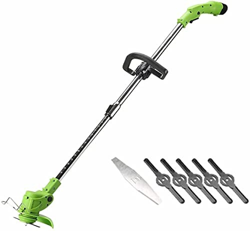 Tondeuse à Gazon électrique sans Fil, Portable, Petite, légère et silencieuse, pour Jardin, Cour, verger, 12 V